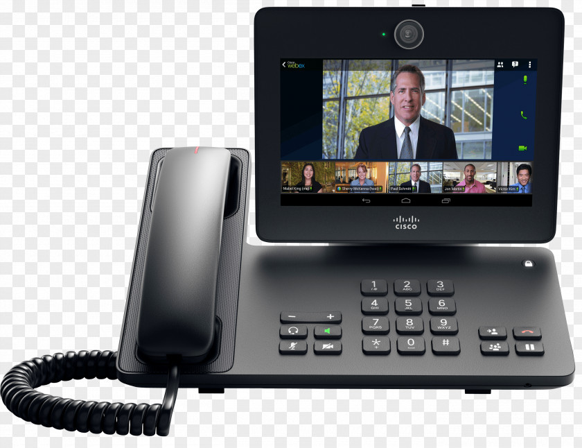 Cisco DX650 Systems VoIP Phone Telephone Internet PNG