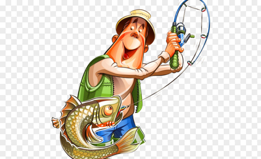 Fishing Clip Art Vector Graphics Fisherman Cartoon Illustration PNG