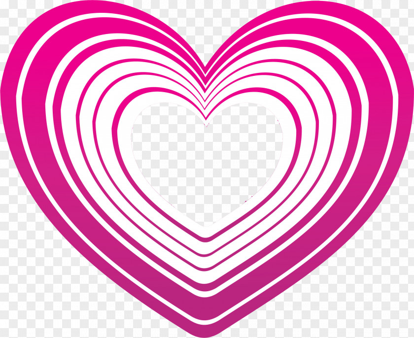 Heart Pink Love Clip Art PNG