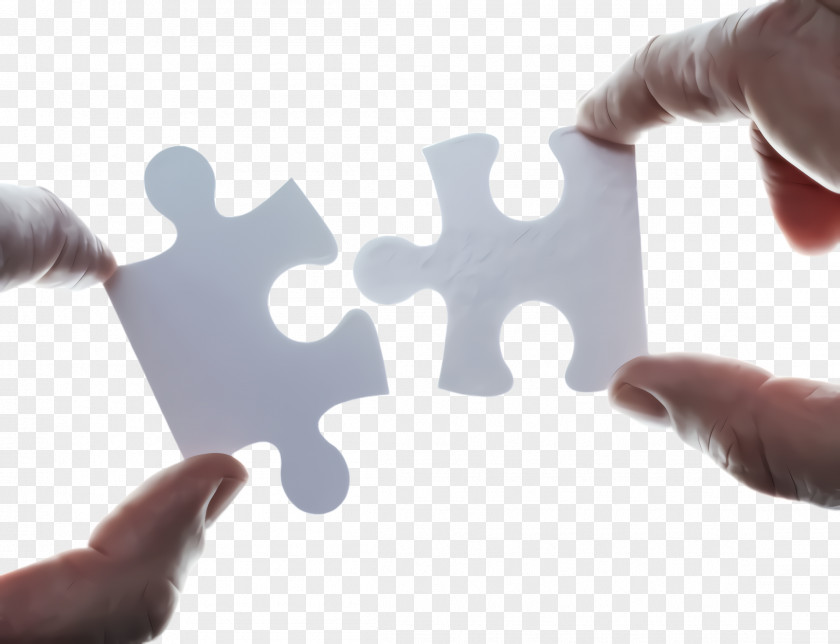 Puzzle Collaboration Jigsaw Hand Finger Thumb Gesture PNG