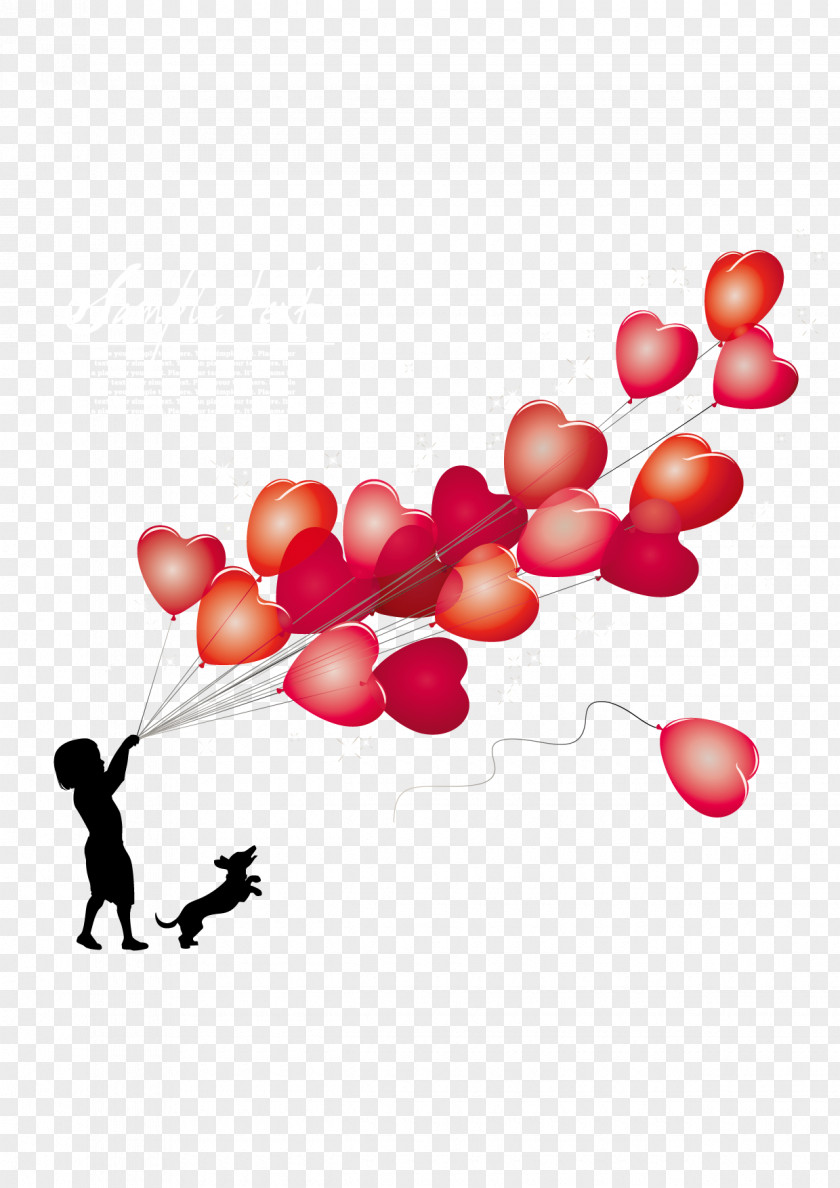 A Child Holding Bunch Of Balloons Engagement Party Banner PNG