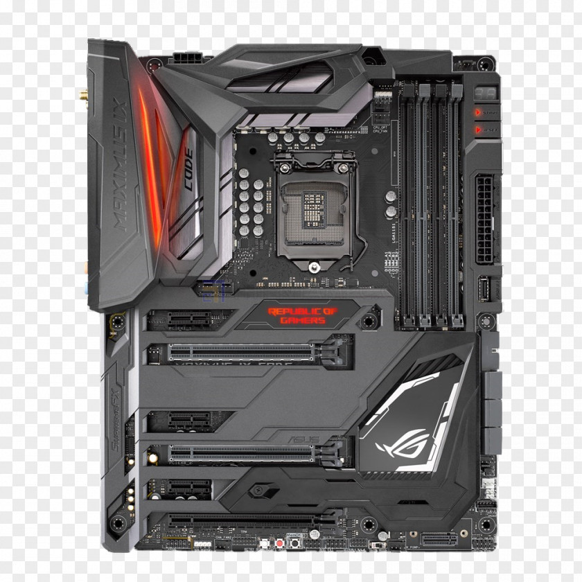 Computer Kaby Lake LGA 1151 Motherboard ATX Republic Of Gamers PNG