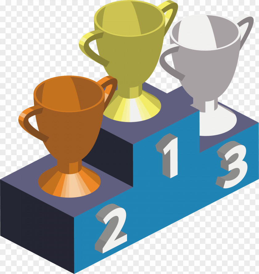 Desk Podium Trophy Award Vector Graphics PNG