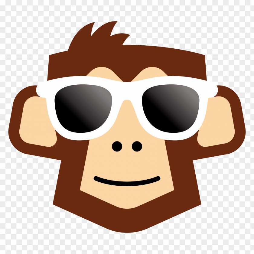 Monkey Head Brisbane Graphic Design Gorilla Glasses Clip Art PNG