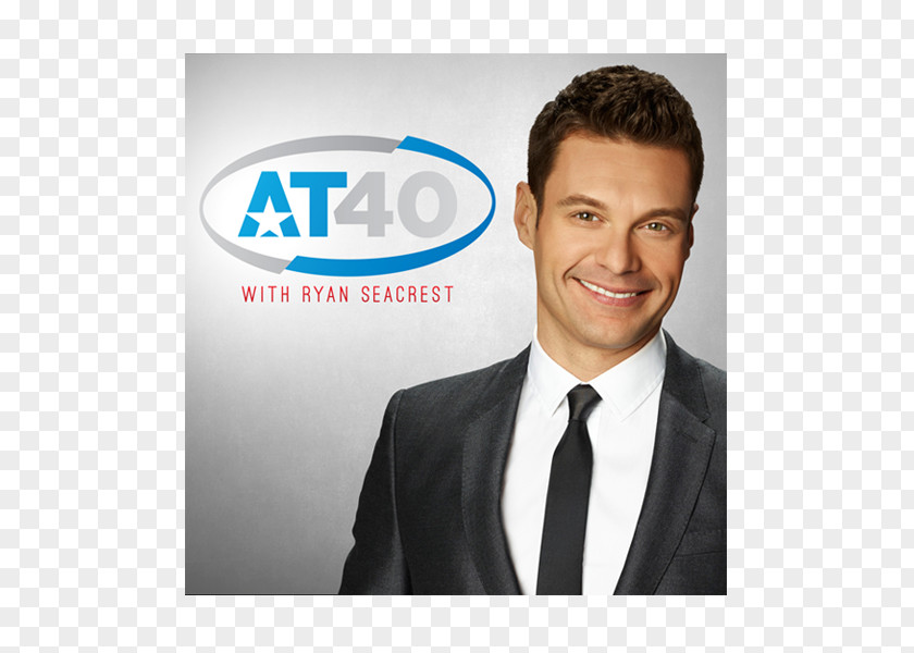 Radio Ryan Seacrest American Top 40 IHeartRADIO PNG