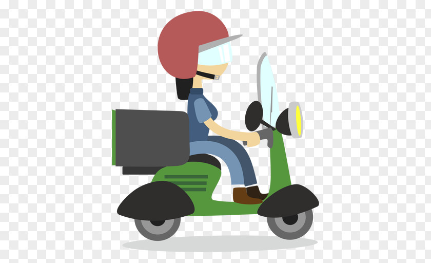 Scooter Motorcycle Clip Art Vector Graphics PNG