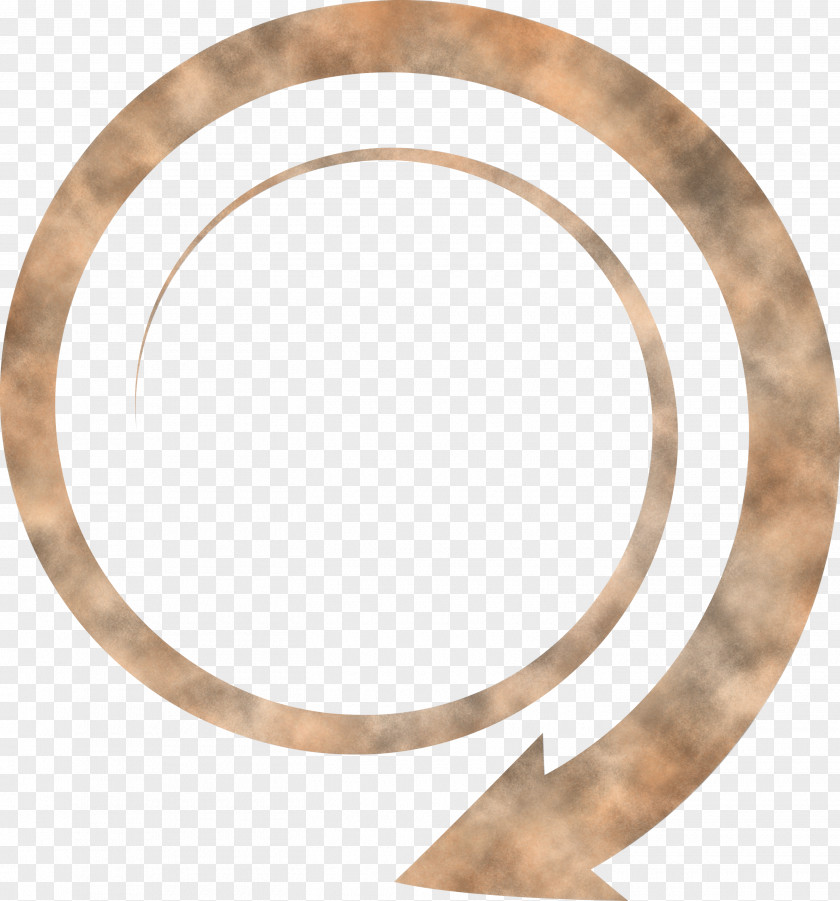 Spiral Arrow PNG