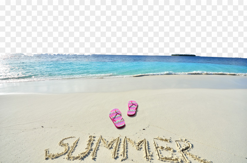 Summer Beach Poster Background Fundal PNG
