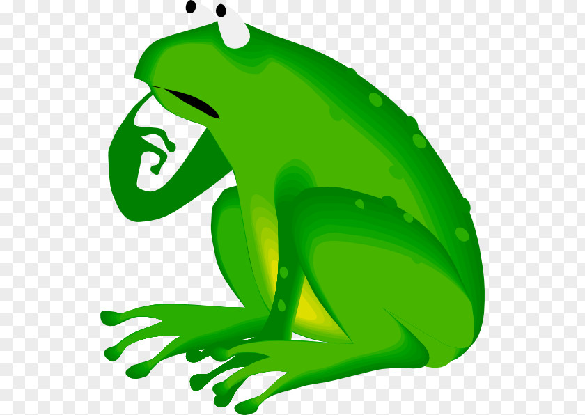 Bbc Cliparts Frog Thought Clip Art PNG