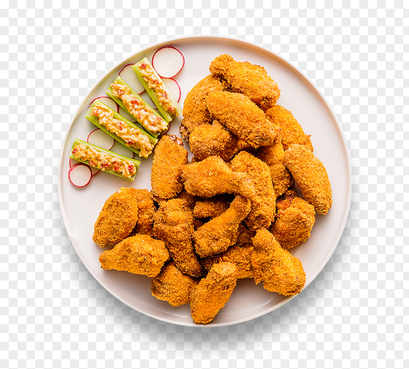 Fried Chicken Wings Buffalo Wing Nugget Barbecue PNG