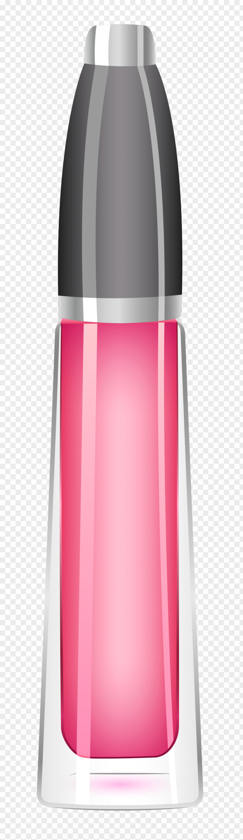 Lipstick Pink Picture Minecraft Glass Bottle Boston Round PNG