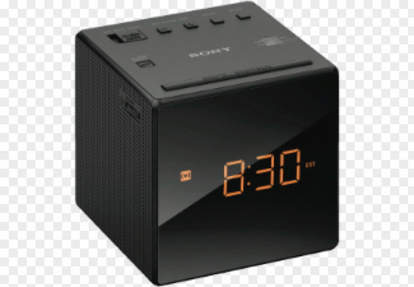 Radio Sony Alarm Clock FM Broadcasting Clocks AM PNG