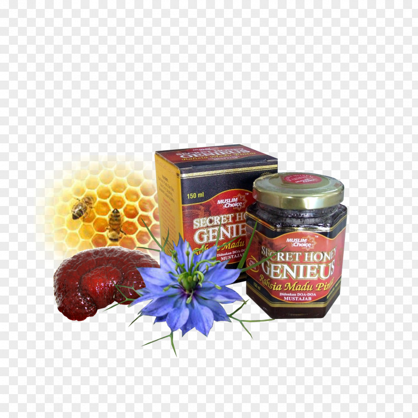 Bee Honey Flavor Jam PNG