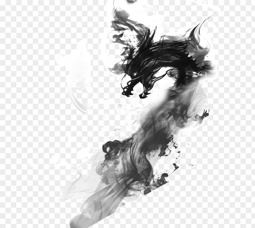 Flying Ink Yin And Yang Bagua Tai Chi Download PNG