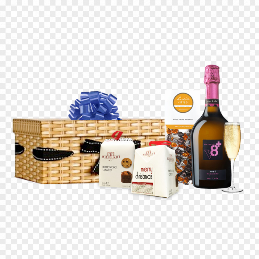 Gift Liqueur Food Baskets Hamper PNG