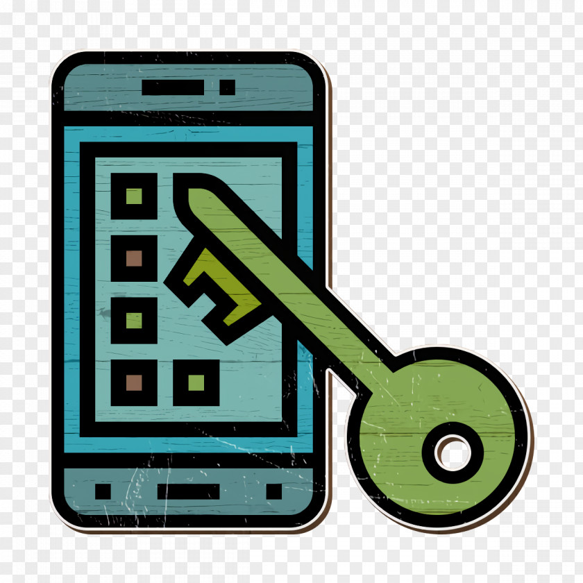 Key Icon Cyber Crime Privacy PNG
