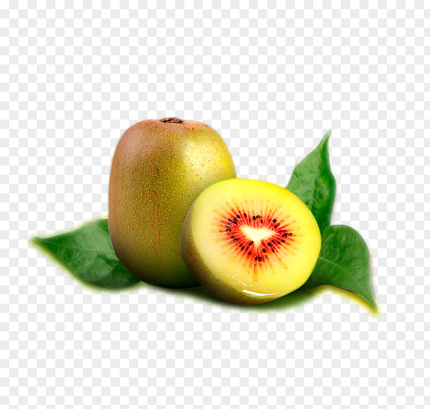 Kiwi On Leaves Kiwifruit Auglis Pitaya Service Goods PNG