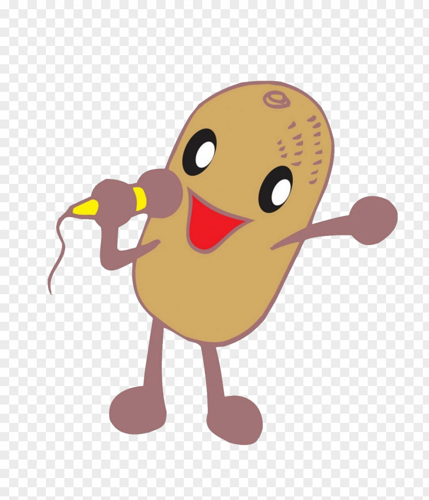 Potato Kiwifruit Cartoon U0e01u0e32u0e23u0e4cu0e15u0e39u0e19u0e0du0e35u0e48u0e1bu0e38u0e48u0e19 Auglis Vegetable PNG