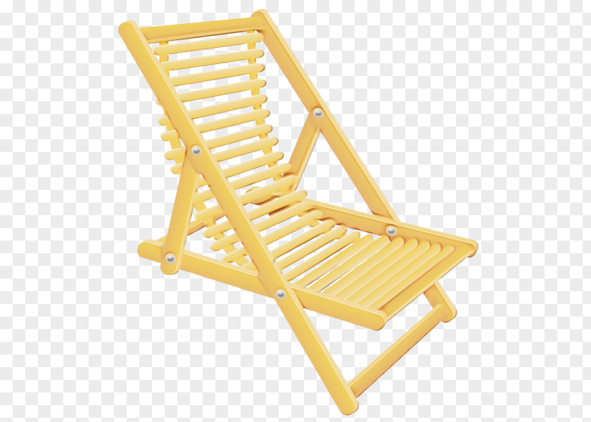 Sunlounger Folding Chair Wood Table PNG