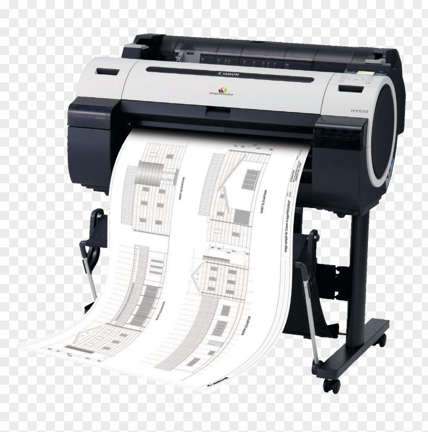 Displaylink Wide-format Printer Canon Imageprograf Inkjet Printing PNG