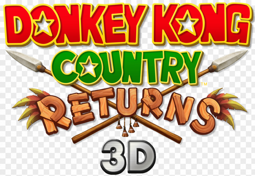 Donkey Kong Country Returns Wii Nintendo 3DS PNG