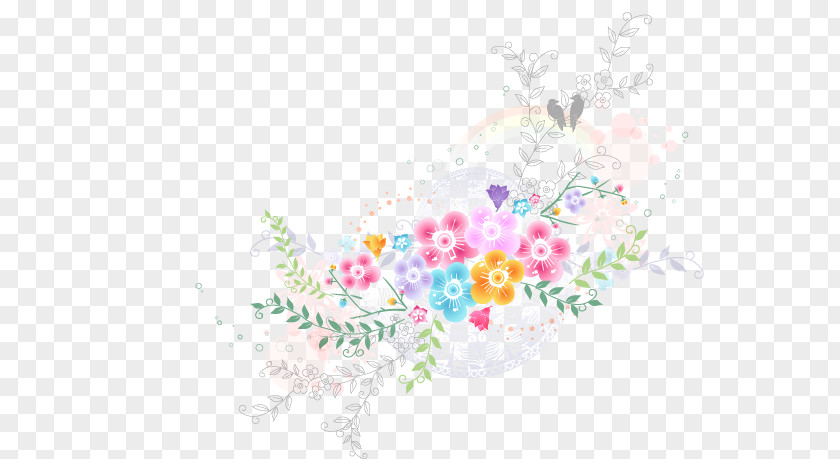 Floral Decoration Design Visual Arts Graphics Illustration PNG