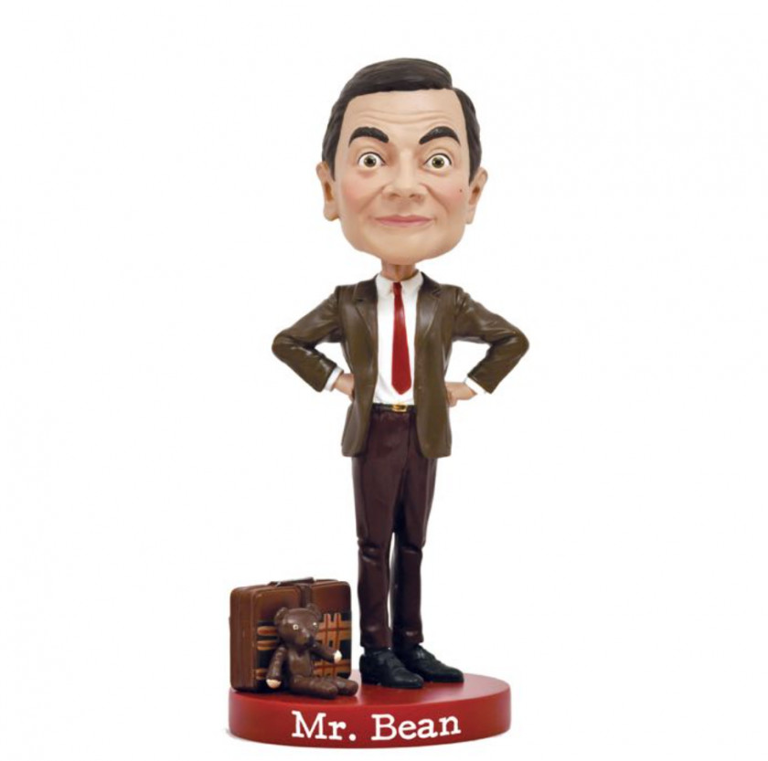 Mr. Bean Rowan Atkinson Amazon.com Bobblehead Collectable PNG
