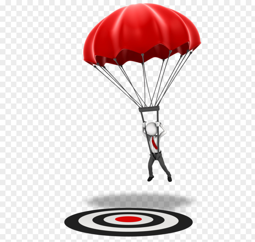 Parachute Parachuting Landing Fall Airplane Clip Art PNG
