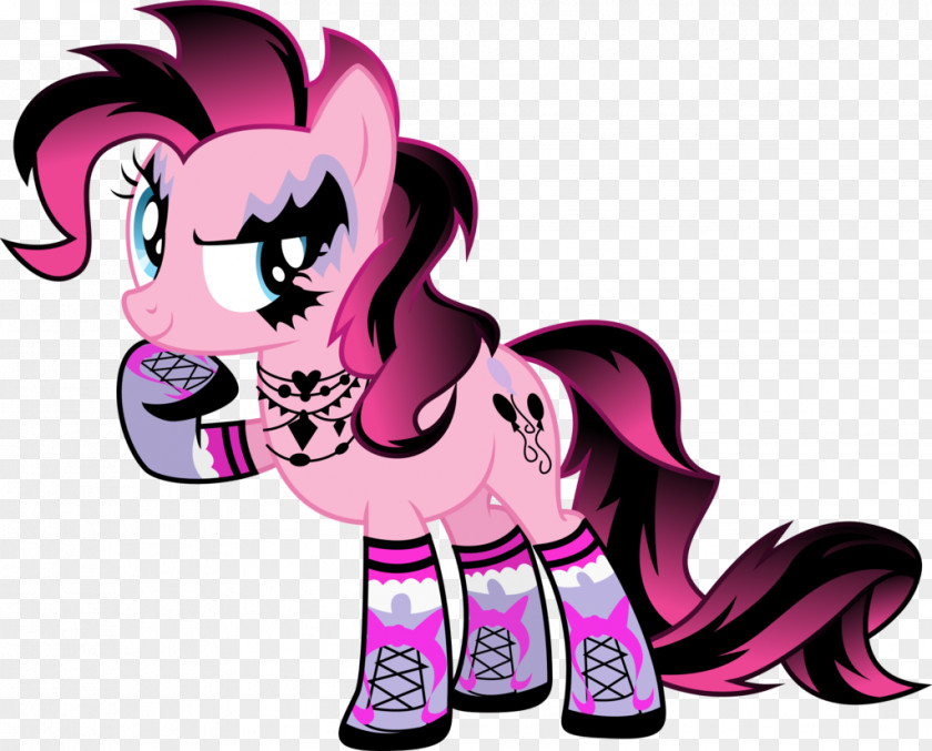 Punk Vector Pinkie Pie Pony Twilight Sparkle Applejack Rarity PNG