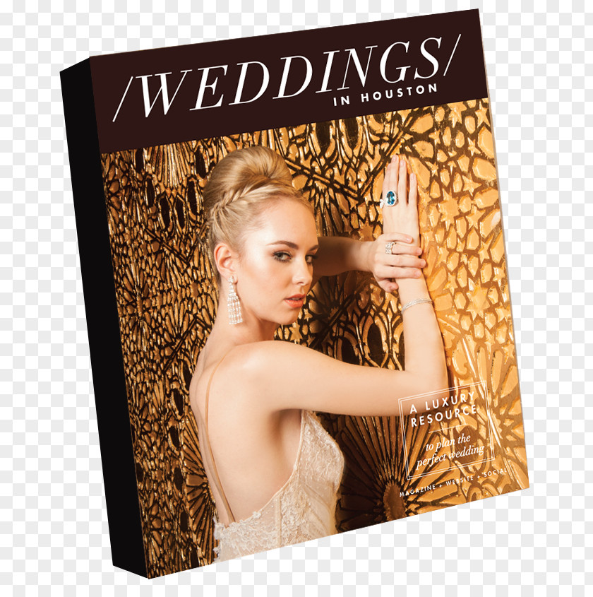 Wedding Weddings In Houston Magazine Planner Blond PNG