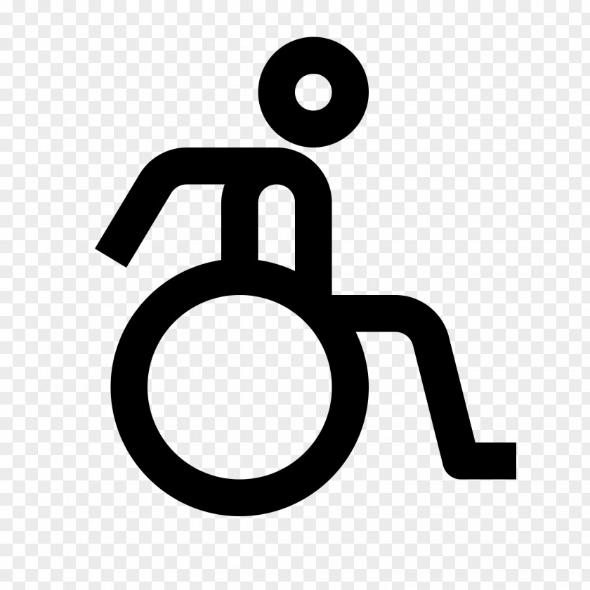 Wheelchair Disability Symbol Clip Art PNG