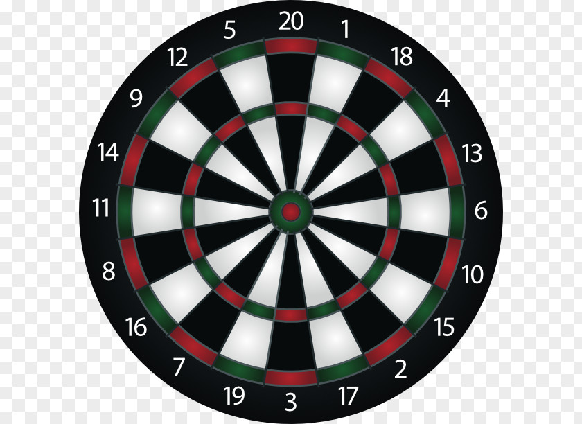 Darts Bullseye Game Set PNG