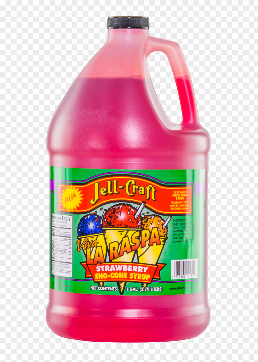 Strawberry Syrup Snow Cone Chamoyada Punch Concentrate PNG