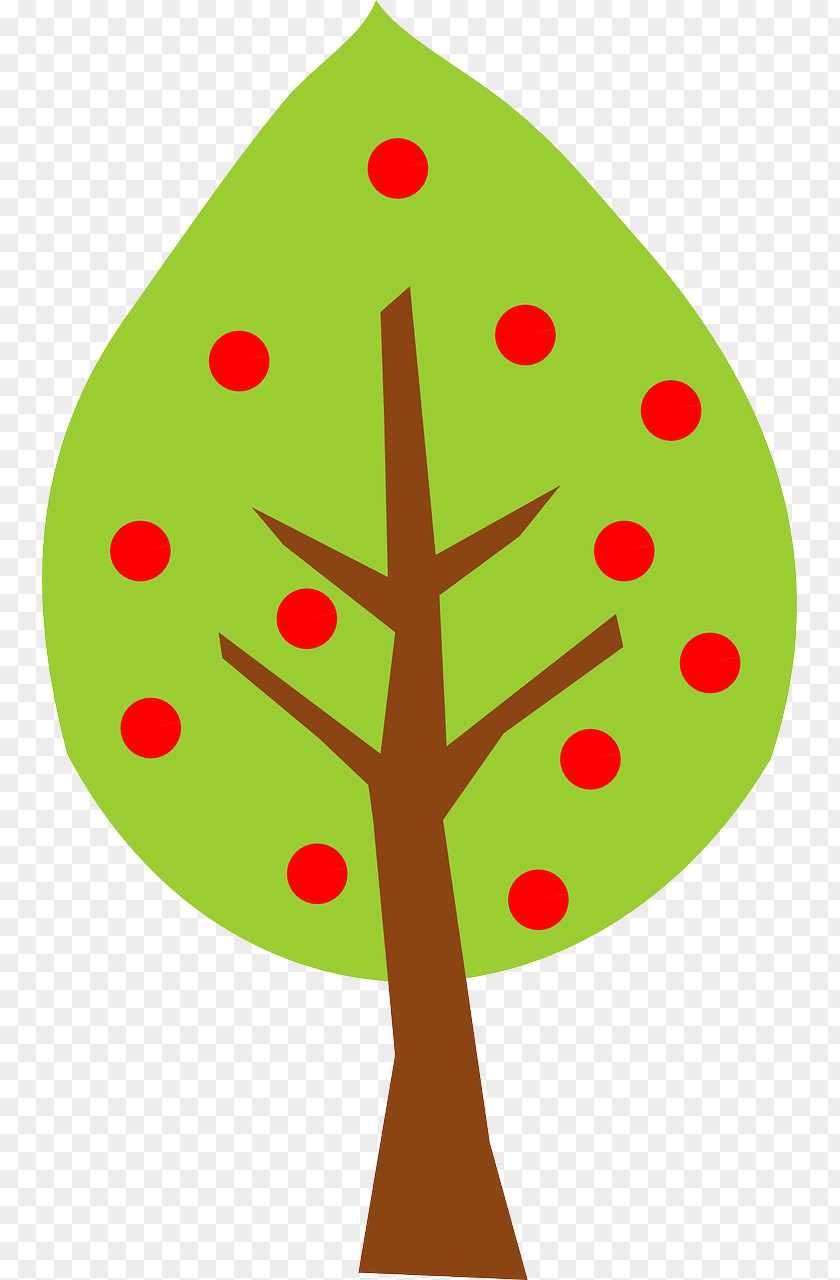 Apple Tree Cartoon Clip Art PNG