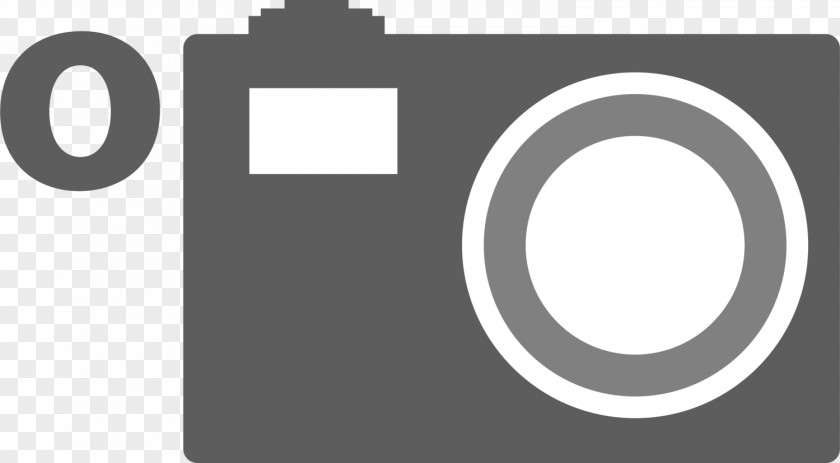 Black Minimalist Camera Photography PNG