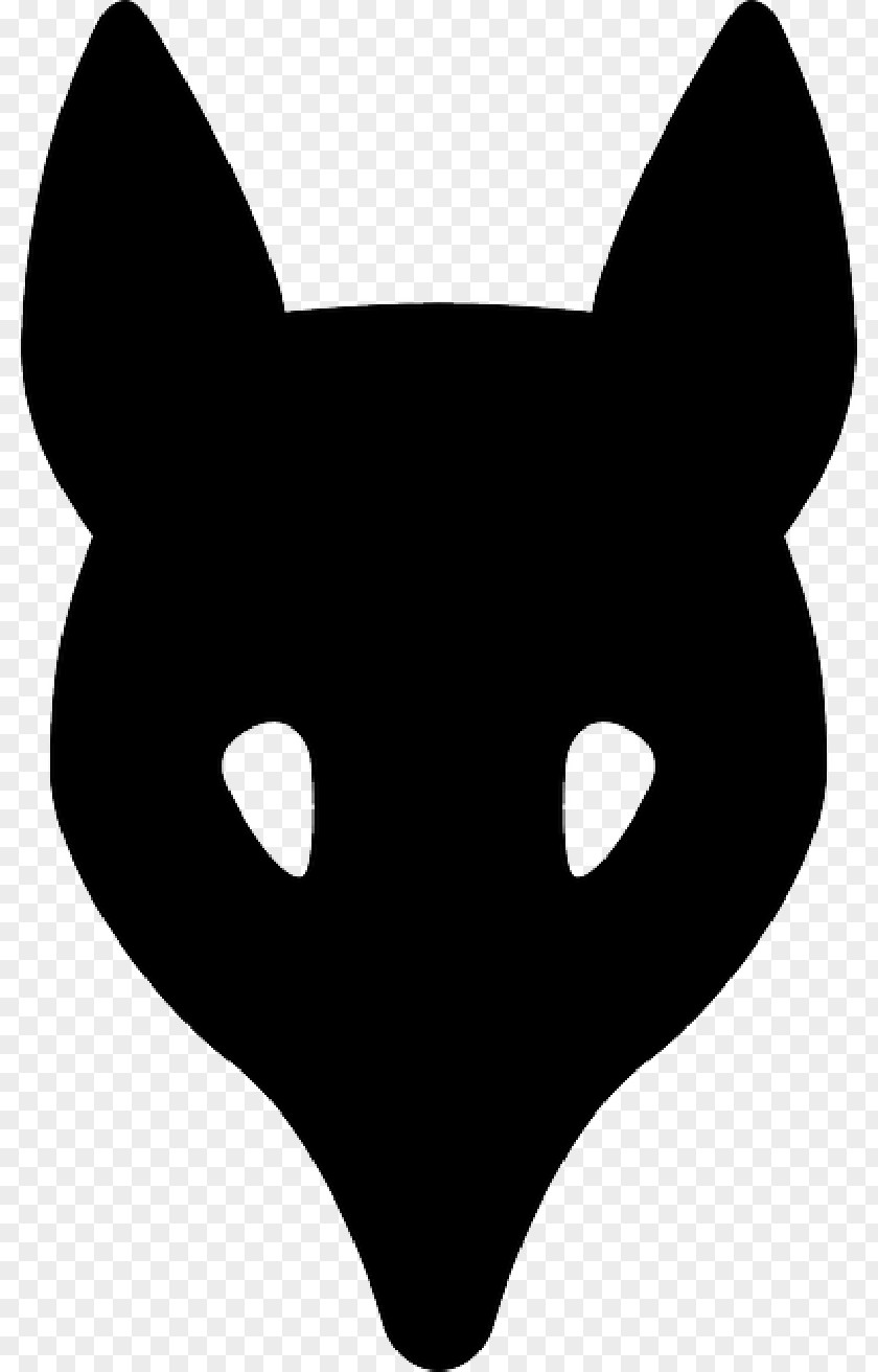 Deer Head Silhouette Vector Graphics Clip Art Illustration Fox PNG