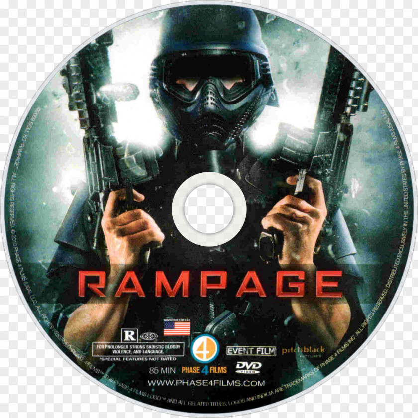 Dvd DVD Rampage Film Image Compact Disc PNG