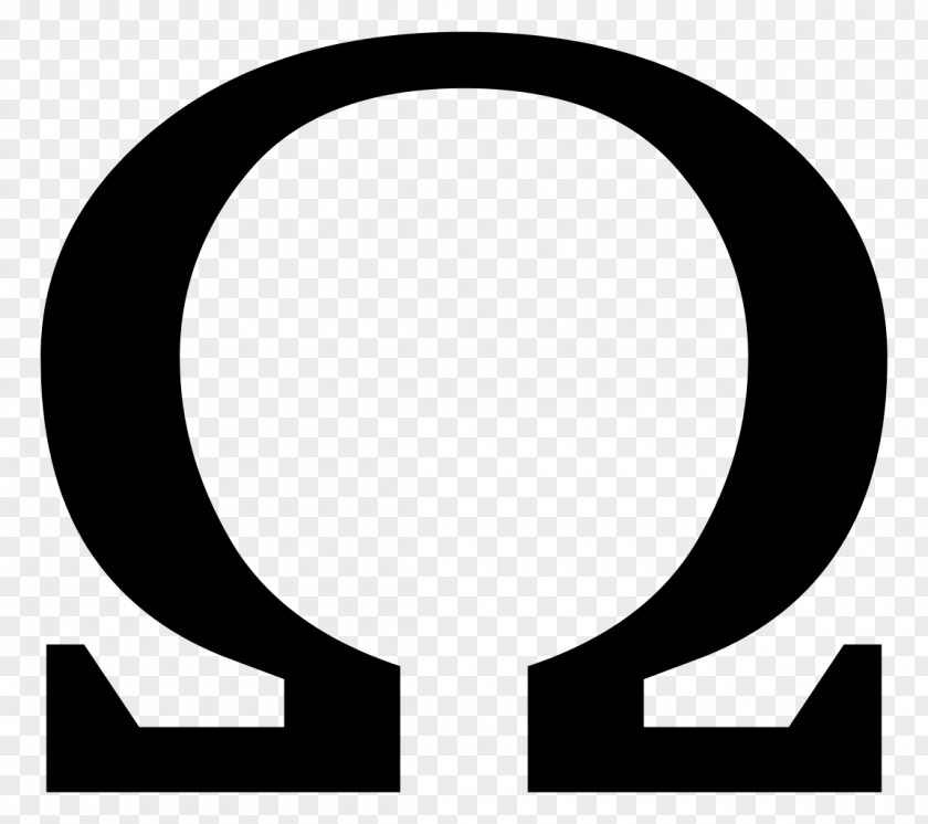 Greek Omega SA Symbol PNG