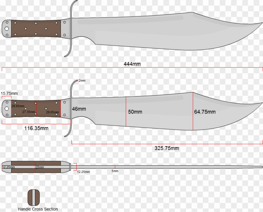Knife Bowie Machete Throwing Utility Knives PNG