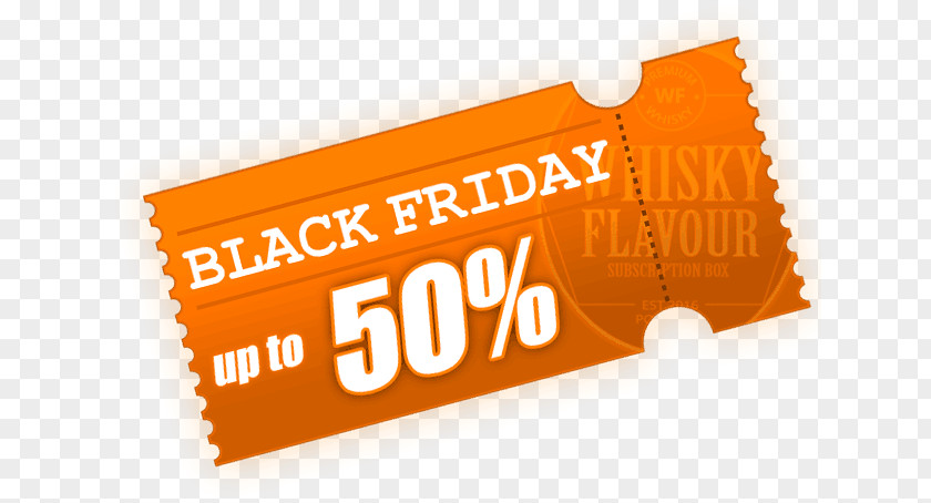 Label Orange Black Friday Background PNG