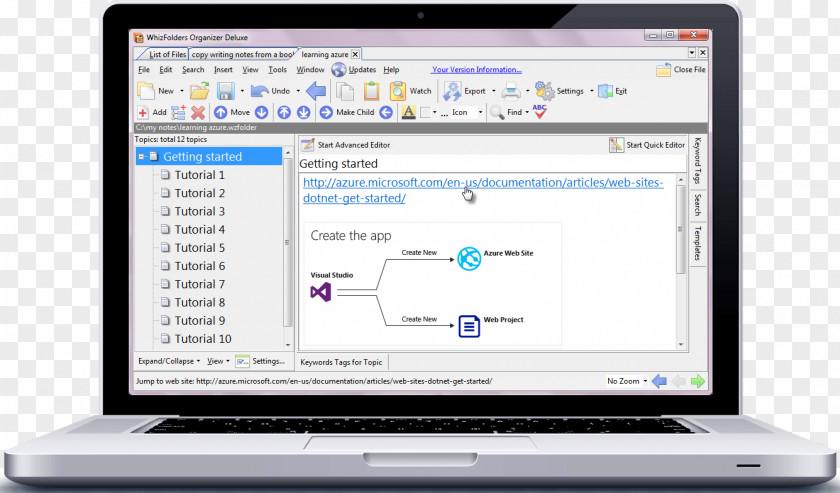 Note-taking Computer Program Whizfolders Software Outliner PNG