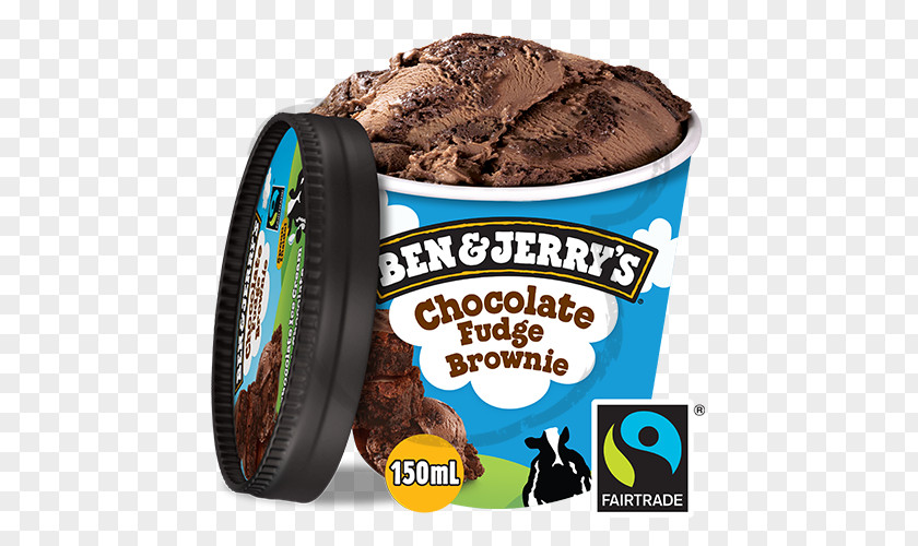 Chocolate Brownies Brownie Ice Cream Chip Cookie Fudge Ben & Jerry's PNG