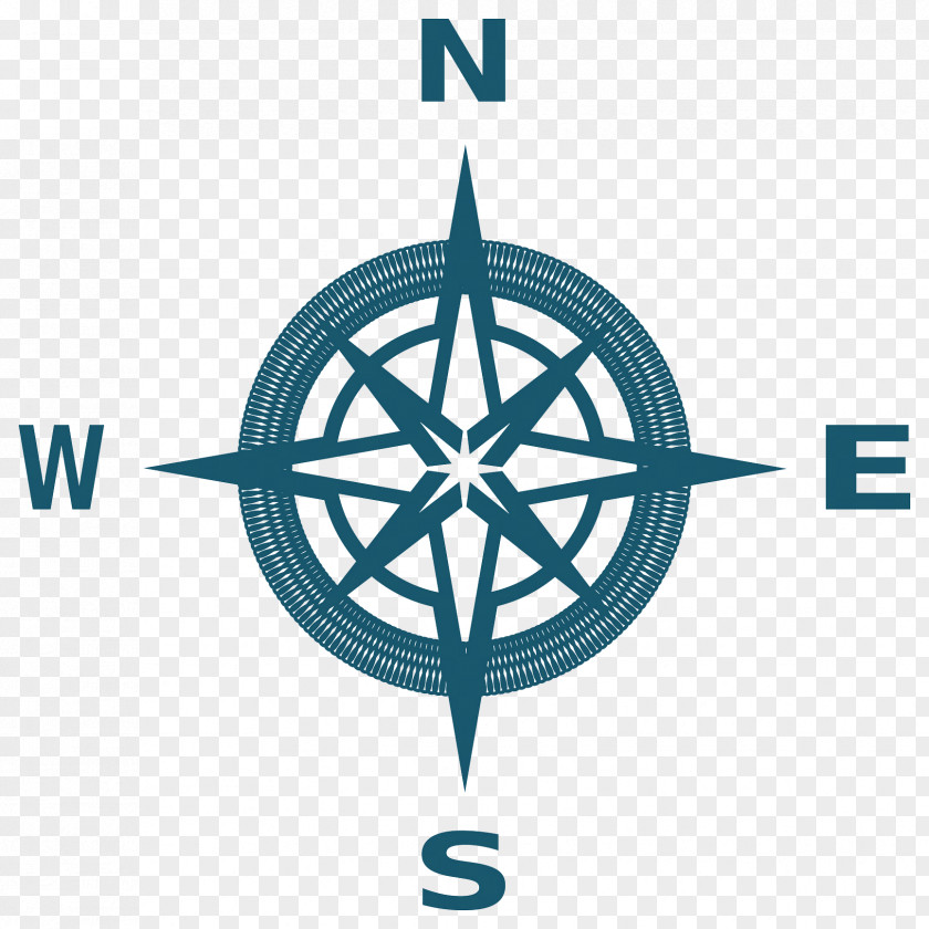 Compass North Map Clip Art PNG