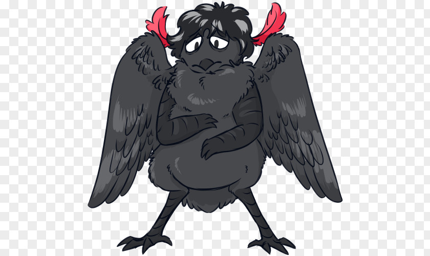 Demon Bird Of Prey Beak Common Raven PNG