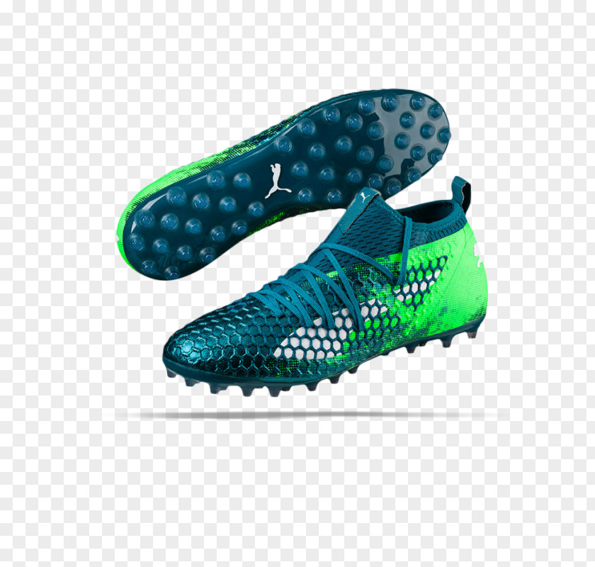 Futuristic Shoes Puma Men's Future 18.2 Netfit MG Football Boots Hy Fg Shoe PNG