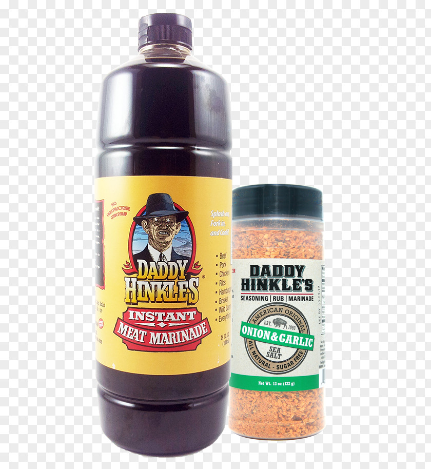 Garlic Onion Daddy Hinkle's Inc Barbecue Quart Marination Condiment PNG