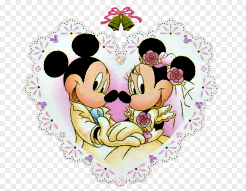 Noivos Mickey Mouse Minnie Oswald The Lucky Rabbit Wedding Clip Art PNG