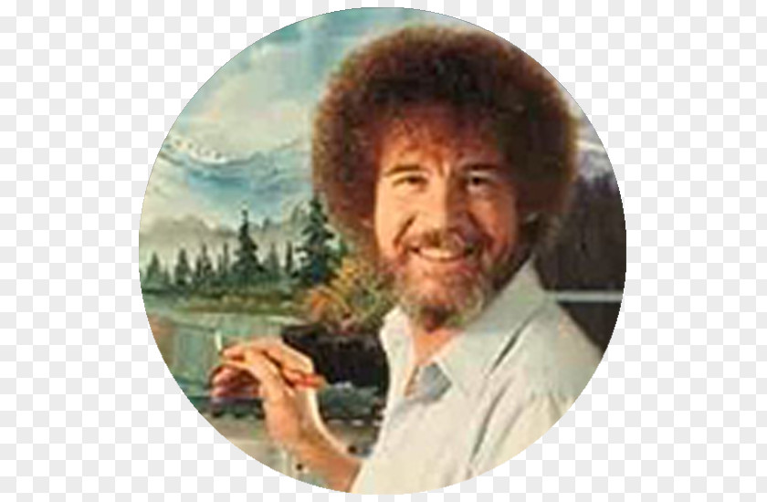 Painting Bob Ross The Joy Of Television Show Presenter PNG