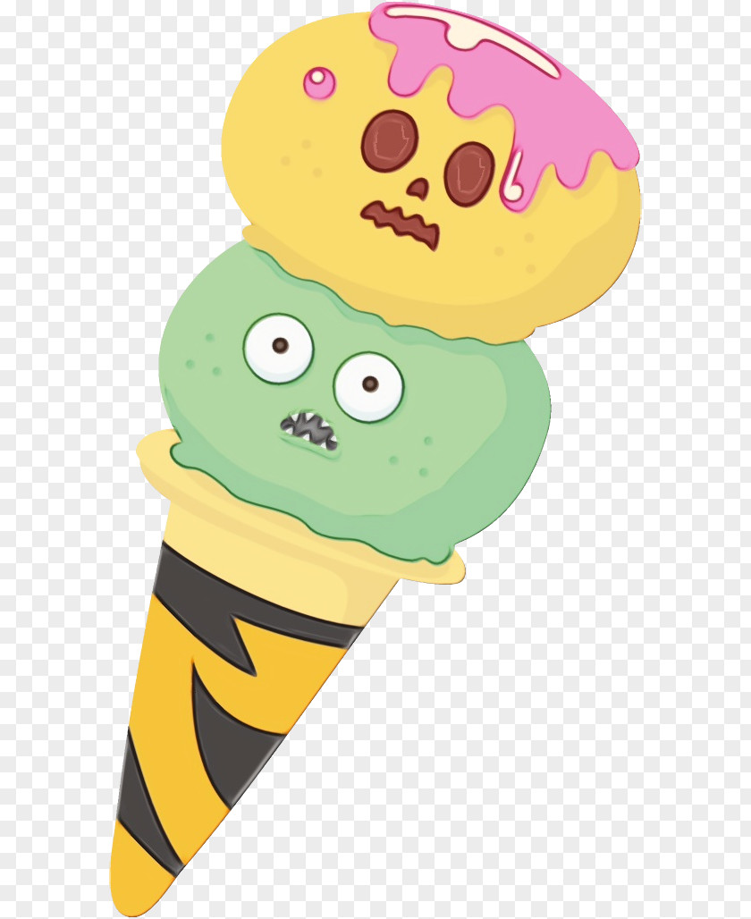 Sorbetes Food Cartoon Ice Cream Cone PNG