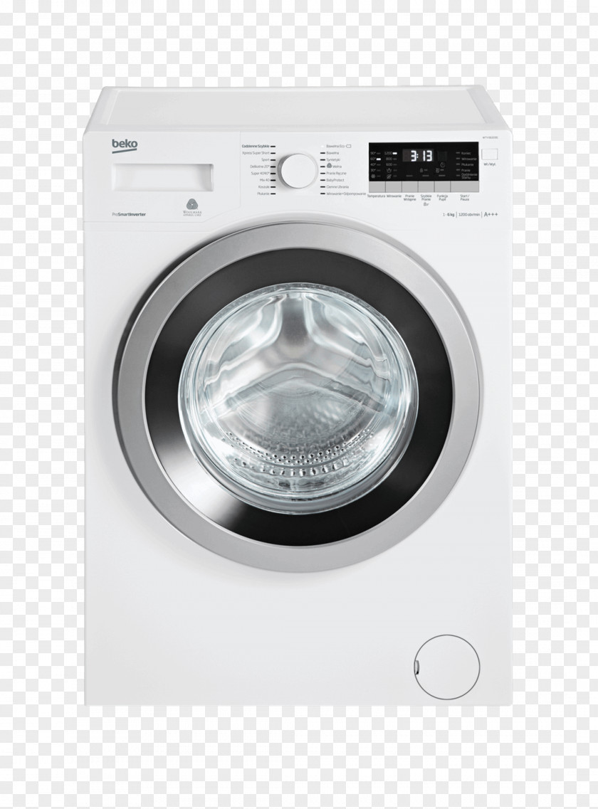 BEKO WMY 71643 PTLE, Washing Machine PTLE Machines Home Appliance Clothes Dryer PNG